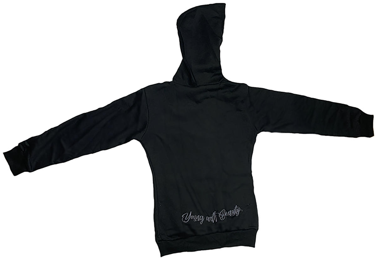 CURLS Hoodie for Women - Young with Beauty